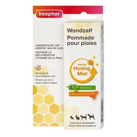 Beaphar Pommade pour Plaies Pour Chiens Chats Oiseaux et Rongeurs - 30 ml - Pharmacie Agnès Praden à Alès