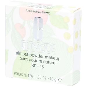 Clinique Almost Powder SPF15 – Teint Poudre Naturel 10Gr - Pharmacie Agnès Praden à Alès