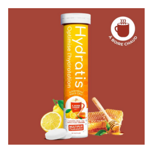 Hydratis 20 Pastilles Effervescentes Citron miel Gamme Chaude - Pharmacie Agnès Praden à Alès