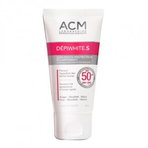 Acm Dépiwhite.S Soin Photo-Protecteur Eclaircissant SPF50 50 ml - Pharmacie Agnès Praden à Alès