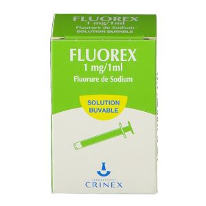 Crinex Fluorex 1 mg / 1 ml Solution Buvable 30 ml  - Pharmacie Agnès Praden à Alès