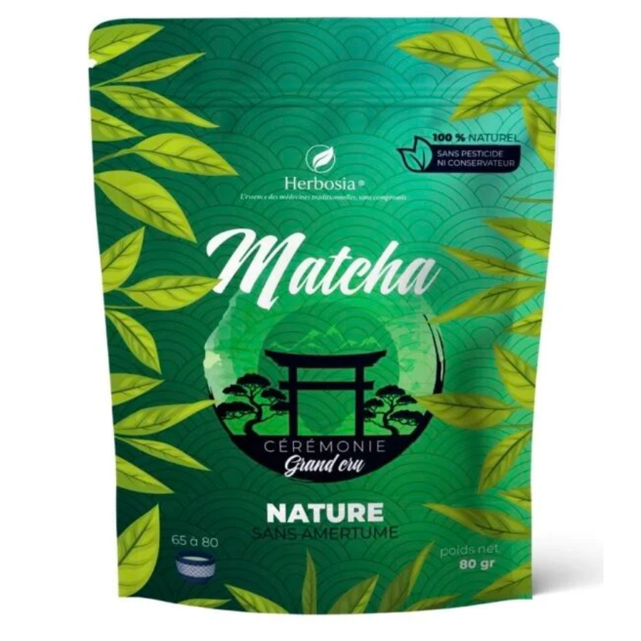 Herbosia Matcha Nature 80g - Pharmacie Agnès Praden à Alès