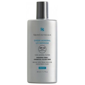 Skinceuticals Skin Sheer Mineral UV Défense Sunscreen SPF50 50ml  - Pharmacie Agnès Praden à Alès