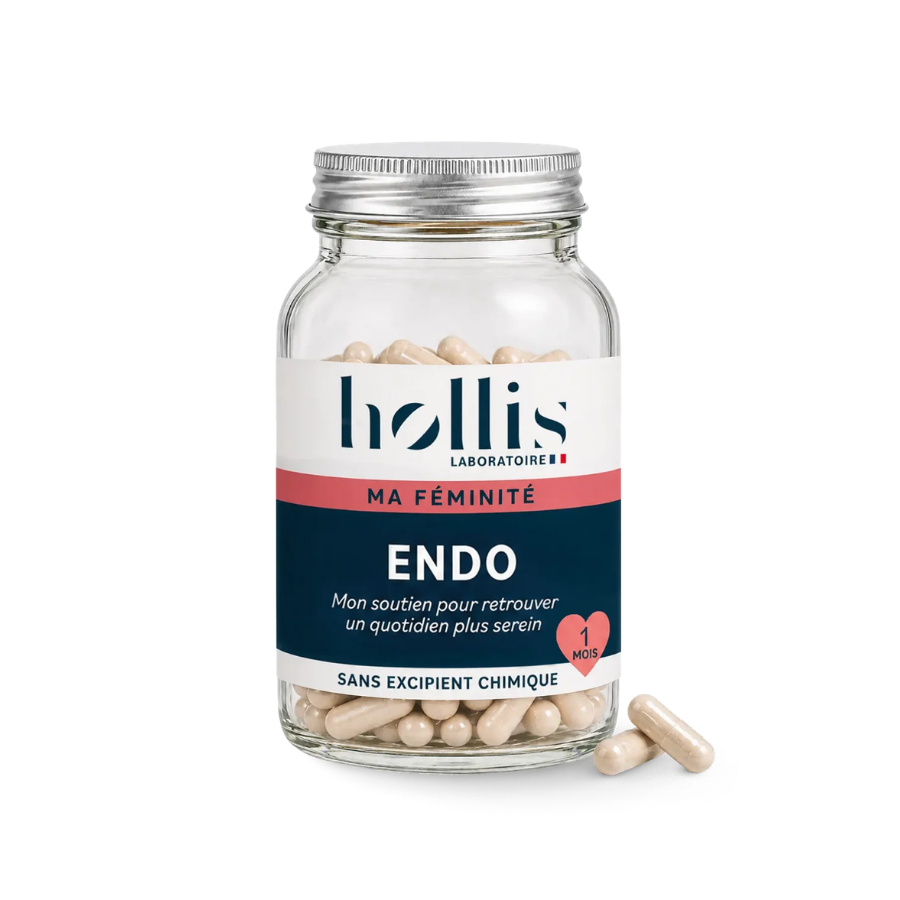 Hollis Endo Boite 90 Gélules  - Pharmacie Agnès Praden à Alès