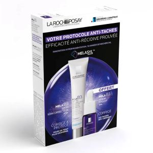 La Roche-Posay Mela B3 Soin Correcteur Anti-Taches SPF30 40 ml + Sérum Concentré Anti-Taches 10 ml Offert - Pharmacie Agnès Praden à Alès
