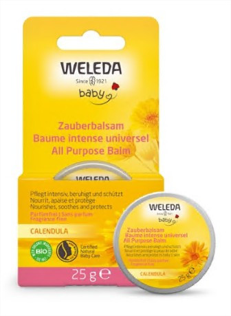 Weleda Bébé Baume Intense Universel  Au Calendula 25g - Pharmacie Agnès Praden à Alès