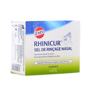 Rhinicur Sel Rinçage Nasal 20 sachets  - Pharmacie Agnès Praden à Alès