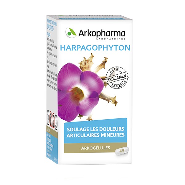 Arkopharma Arkogélules Harpagophytum  Articulations douloureuses 150 gélules - Pharmacie Agnès Praden à Alès