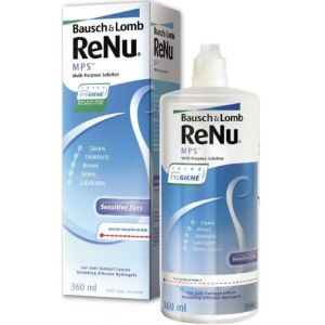 Bausch & Lomb Renu MultiPlus MPS, Solution Multifonctions Yeux Sensibles 360 ml - Pharmacie Agnès Praden à Alès