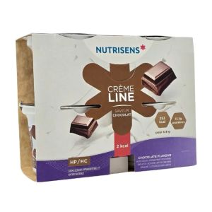 Nutrisens Crème Chocolat Line HP/HC 2Kcal 4x125g - Pharmacie Agnès Praden à Alès