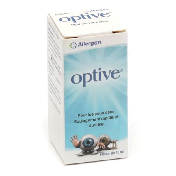 Optive solution oculaire de confort 10ml - Pharmacie Agnès Praden à Alès