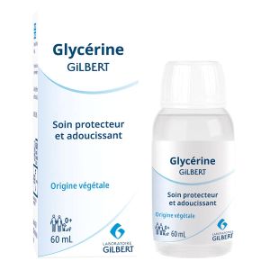Gilbert Glycérine Peaux Sèches 60ml - Pharmacie Agnès Praden à Alès