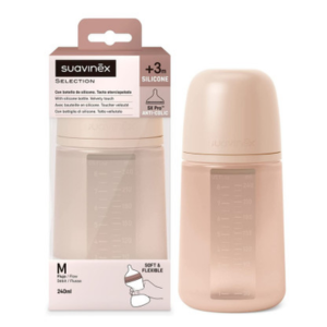 Suavinex Biberon en Silicone SX Pro Colour Essence Chair 240ml - Pharmacie Agnès Praden à Alès