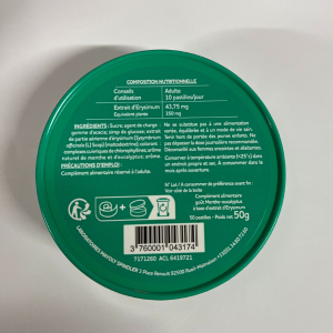 Euphoneo Menthe Eucalyptus 50 pastilles à sucer - Pharmacie Agnès Praden à Alès