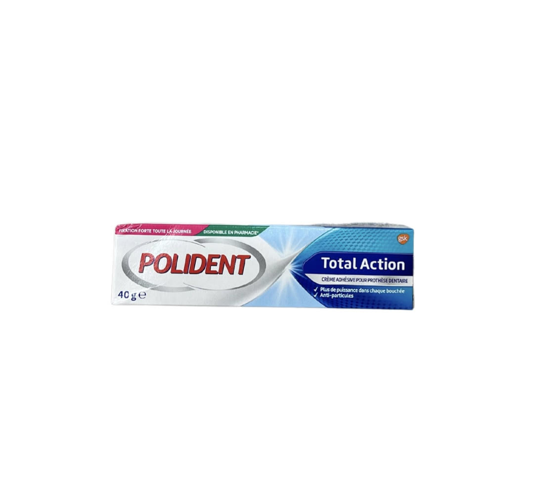 Polident Corega Total Action Crème Fixative 40 g - Pharmacie Agnès Praden à Alès