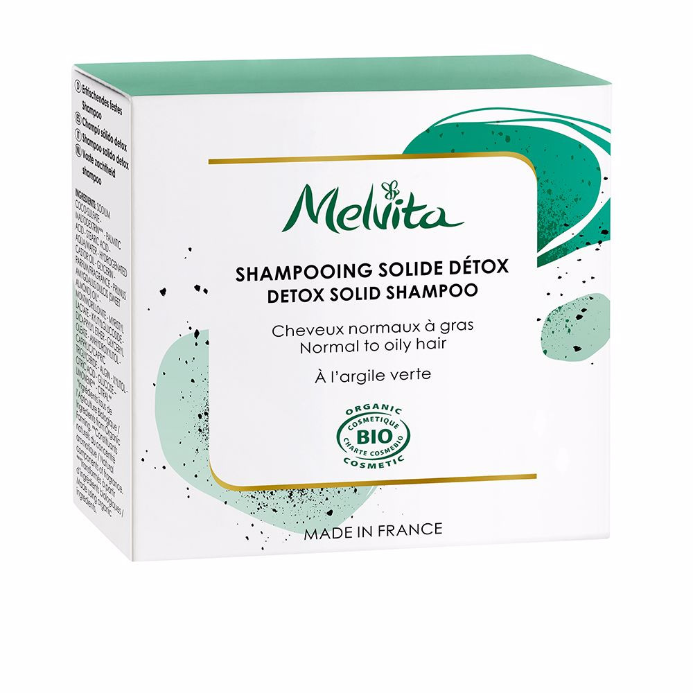 Melvita Shampooing Solide Détox 55g - Pharmacie Agnès Praden à Alès