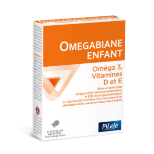 Pileje Omegabiane Enfant 27 pastilles  - Pharmacie Agnès Praden à Alès