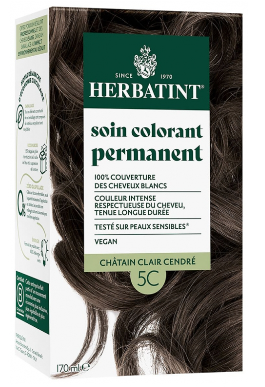 Herbatint 5C Châtain clair cendré - Pharmacie Agnès Praden à Alès