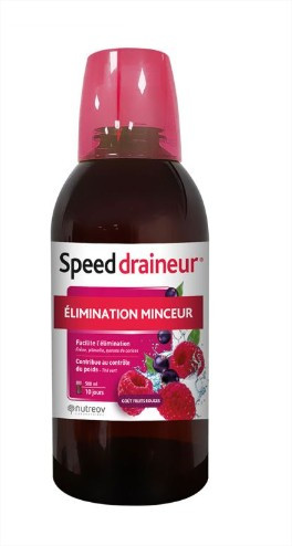 Nutreov Speed Draineur Fruits  Rouges 500ml - Pharmacie Agnès Praden à Alès