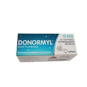 Upsa Donormyl 15 mg Effervescent 10 Comprimés - Pharmacie Agnès Praden à Alès