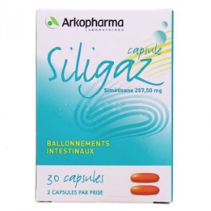 Arkopharma Siligaz 30 Capsules - Pharmacie Agnès Praden à Alès