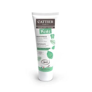 Cattier Kids Dentifrice 7 Ans et Plus Bio Menthe Douce 50ml - Pharmacie Agnès Praden à Alès