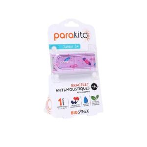 Parakito Bracelet Anti-Moustiques Junior Plumes - Pharmacie Agnès Praden à Alès