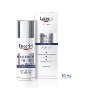 Eucerin Hyaluron Filler Extra Riche Soin de Jour 50ml - Pharmacie Agnès Praden à Alès