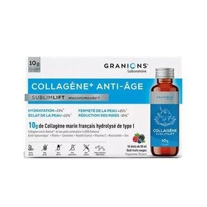 Laboratoire Des Granions Collagène+ Anti-Âge Sublimlift 10 Shots de 50 ml - Pharmacie Agnès Praden à Alès