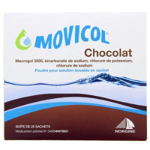 Norgine Movicol Chocolat 20 Sachets - Pharmacie Agnès Praden à Alès