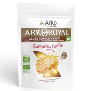 Arkopharma Arkoroyal Gelée Royale Bio Famille 60 Gummies - Pharmacie Agnès Praden à Alès