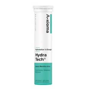 Aragan A.xioma Hydra Tech Hydratation & Énergie Menthe Citron 20 Comprimés Effervescents - Pharmacie Agnès Praden à Alès