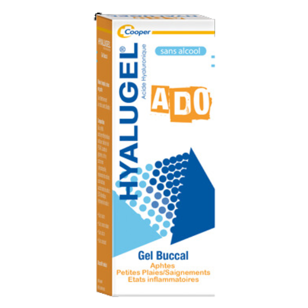 Hyalugel Ado Gel Buccal 20ml - Pharmacie Agnès Praden à Alès