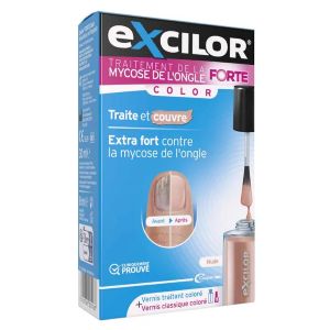 Excilor Forte Traitement de la Mycose Color Nude 30ml - Pharmacie Agnès Praden à Alès