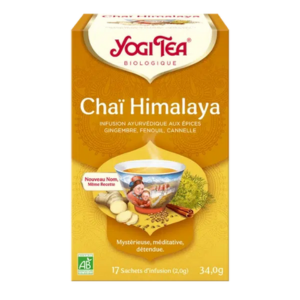 Yogi Tea Infusion Chaï Himalaya 17 Sachets - Pharmacie Agnès Praden à Alès