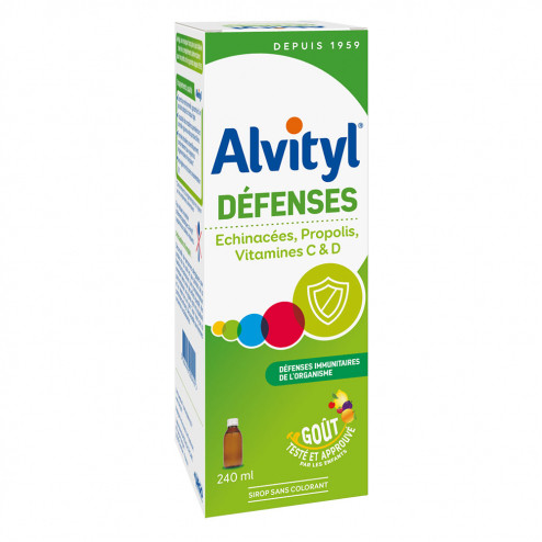 Urgo Alvityl Défenses sirop 240ml - Pharmacie Agnès Praden à Alès