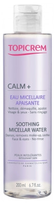 Topicrem Calm+ Eau Micellaire Apaisante 200 ml - Pharmacie Agnès Praden à Alès