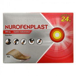 Reckitt NurofenPlast 200mg Emplâtre Médicamenteux x4 - Pharmacie Agnès Praden à Alès