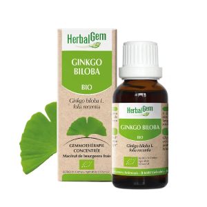Herbalgem Ginkgo Biloba Bio 30ml - Pharmacie Agnès Praden à Alès
