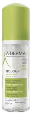 A-DERMA Biology Mousse Nettoyante Bio 150 ml - Pharmacie Agnès Praden à Alès