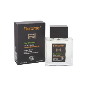 Florame Homme Esprit Vétiver Eau de Toilette 100ml - Pharmacie Agnès Praden à Alès