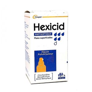 Cooper Hexicid Antiseptique Flacon Pulvérisateur 50 ml - Pharmacie Agnès Praden à Alès