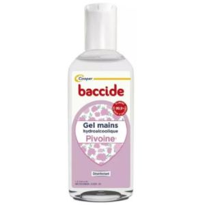 Cooper Baccide Gel Mains Hydroalcoolique Pivoine 30ml  - Pharmacie Agnès Praden à Alès