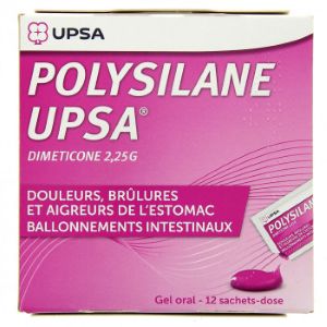 Upsa Polysilane Gel Oral 12 Sachets - Pharmacie Agnès Praden à Alès