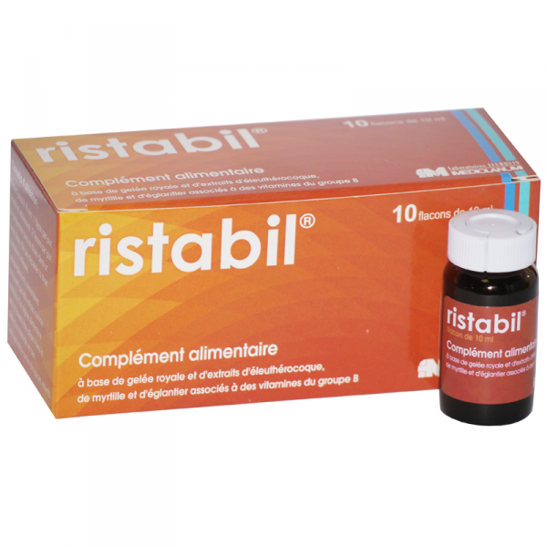Ristabil anti fatigue 10x10ml - Pharmacie Agnès Praden à Alès