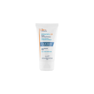 Ducray Keracnyl UV - Fluide Anti-Imperfections SPF50+  50ml - Pharmacie Agnès Praden à Alès