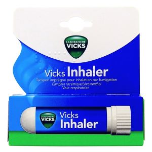 Vicks Inhaler, Tampon Imprégné Pour Inhalation - 1 Tube - Pharmacie Agnès Praden à Alès