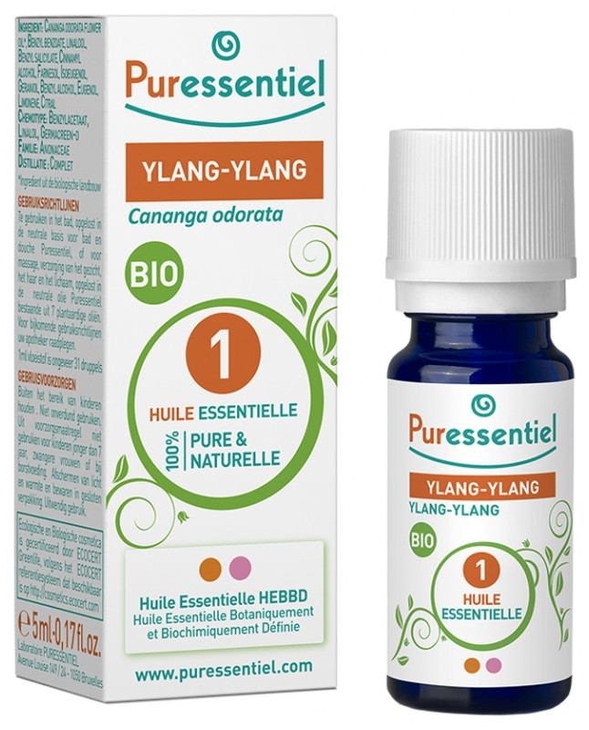 Puressentiel Huile Essentielle Ylang-Ylang Bio 5 ml - Pharmacie Agnès Praden à Alès