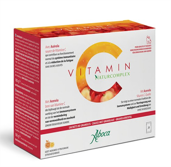 Aboca Vitamin C Naturcomplex 20 sachets - Pharmacie Agnès Praden à Alès
