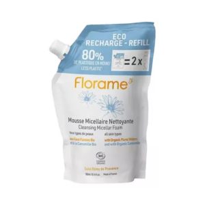 	 Florame Mousse Micellaire Nettoyante Bio Eco Recharge 300 ml - Pharmacie Agnès Praden à Alès